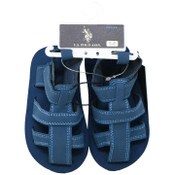 Wholesale - 1pk BOYS BLUE US POLO ASSN SANDALS SIZE 5-10 C/P 24, UPC: 662239062312